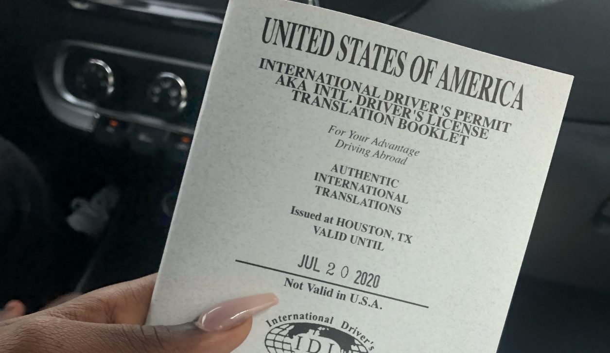 How I Got My International Driver's License In Dubai