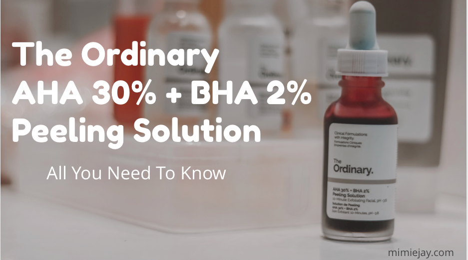 The Ordinary AHA 30% + BHA 2% Peeling Solution